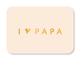 Minikaart | I love papa