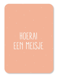 Kaart | Hoera een meisje