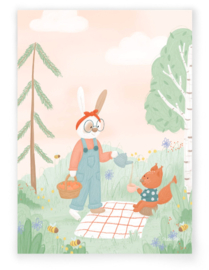 Kaart | Lente picknick