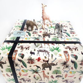 Inpakpapier | Jungle animals