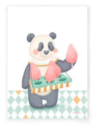 Kaart | Suikerspin panda