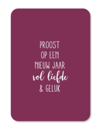 Kaart | Proost op het nieuwe jaar