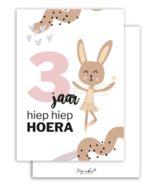 Kaart | 3 jaar Meisje