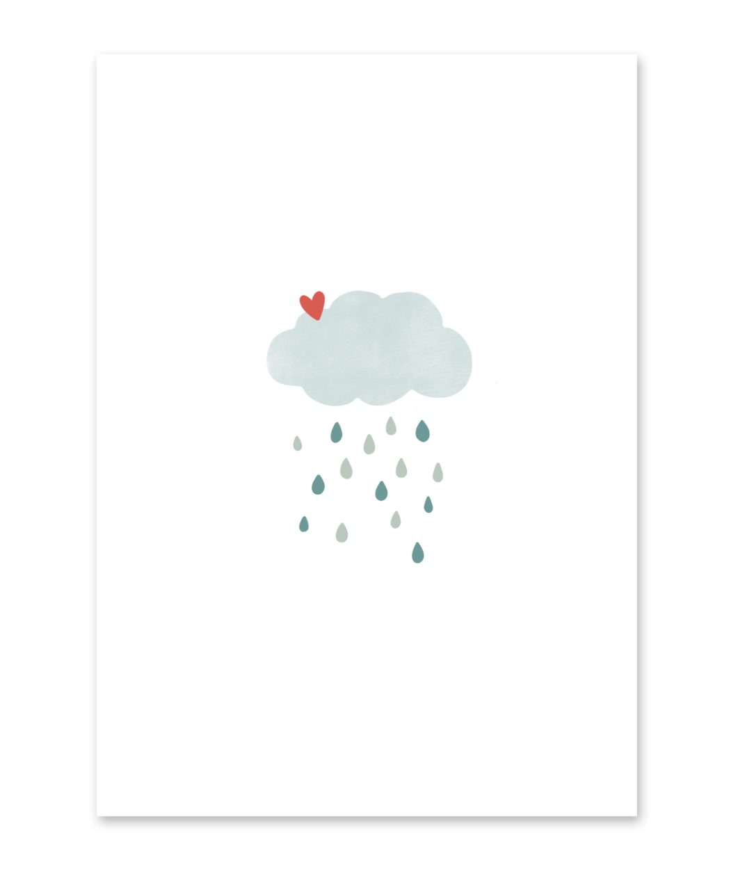 Kaart | Regenwolk