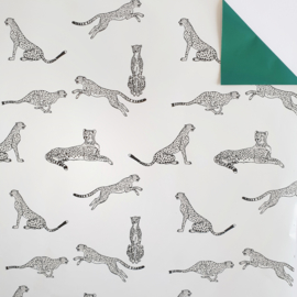 Inpakpapier | Jaguar wild green