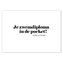 Kaart | Je zwemdiploma in de pocket