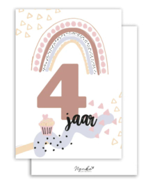 Kaart | 4 jaar Meisje