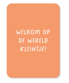 Kaart | Welkom op de wereld kleintje!