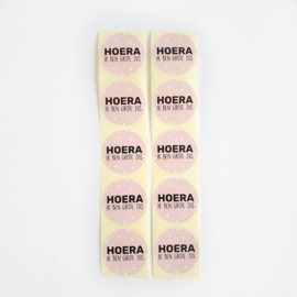 Sticker | Hoera ik ben grote zus