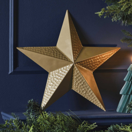 Gouden kerstster
