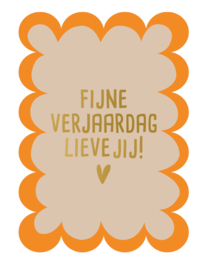 Kaart | Fijne verjaardag lieve jij!