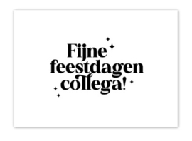 Kaart | Fijne feestdagen collega