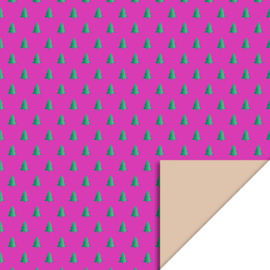 Consumentrol | Tree Green Foil Deep Pink - Nude