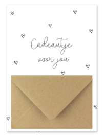 Kaart | Cadeautje voor jou