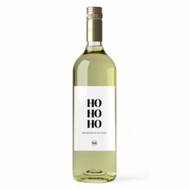 Fles etiket | Ho Ho Ho behalve de wijn