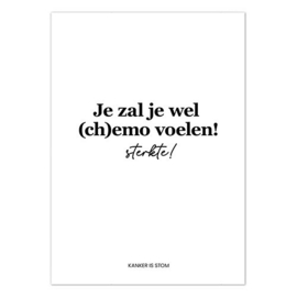 Kaart | Je zal je wel (ch)emo voelen