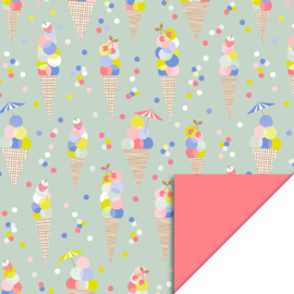 Consumentrol | Ice Confetti - Bright Salmon