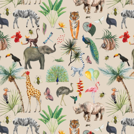 Inpakpapier | Jungle animals