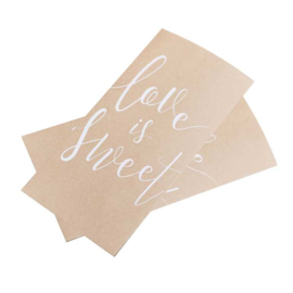 Love is Sweet snoepzakjes