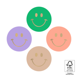 Sticker | Multi - Smiley Mini Gold