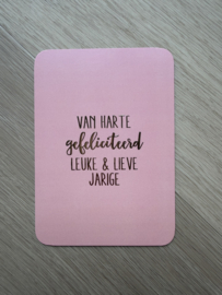 Kaart | Van harte
