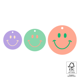 Labels | Smiley Happy (S - M - L)