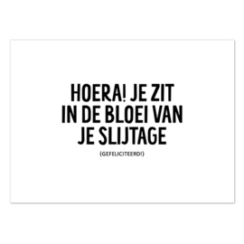 Kaart | Bloei van je slijtage