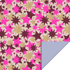 Maat L | Big Star Gold Pink