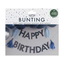 Mix it up Blue Happy Birthday Slinger