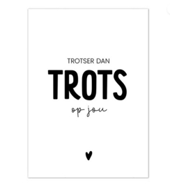 Kaart | Trotser dan trots