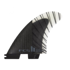 FCS II Reactor PC Carbon Tri fin - Black/Charcoal