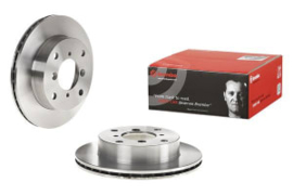 BREMBO 09.5857.10 remschijfset vooras