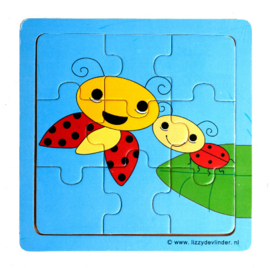 Houten puzzel Gijs en Fleur