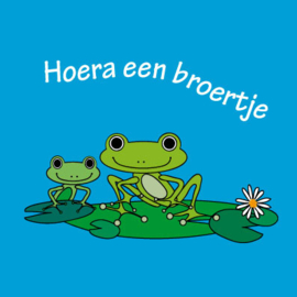 Kaart Hoera een broertje