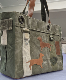 Plunje/ Post Tote Handtas