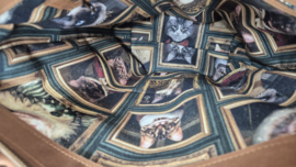 Shopper borduur kat