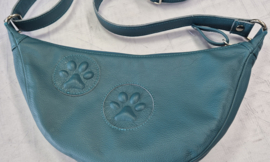 Crossbody Model Toos petrol met 2 pootjes