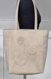 Shopper Model Teuntje zacht stoer licht leer