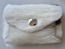 Harig bruin/wit 03