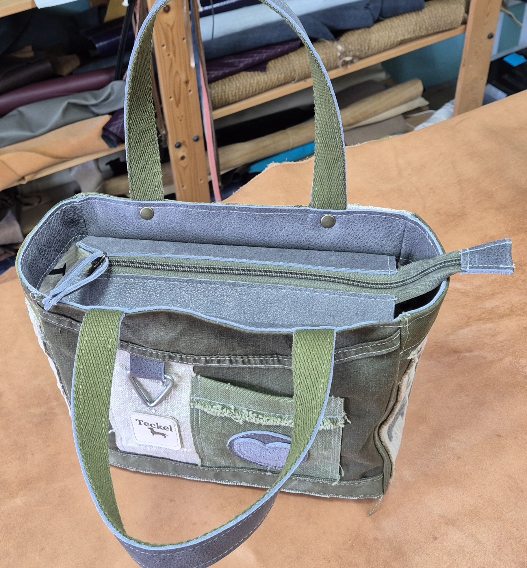 Plunje/postzak  Tote Handtas S model Boetje