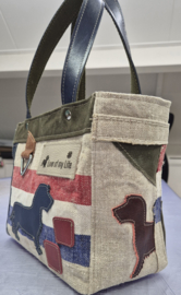 Plunje/postzak Tote Handtas S model Boetje