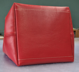 Shopper Grietje Rood met reliëfpootje