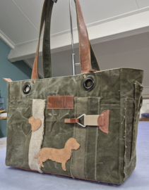 Plunje/ Post Tote Handtas Model Boet