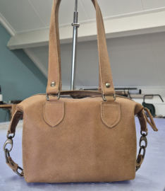 Brooklyn Bag klein bruin leer