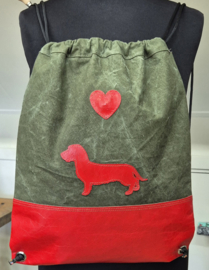 Rugzakje Lizzy rood