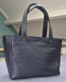 Totebag Handtas S model Jet(je) donkerblauw