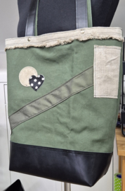 Plunje/Postzak shopper gladhaar teckel