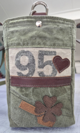 Plunje/postzak  Tote Handtas S model Boetje (25x20x12) met losse schouderband