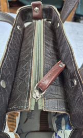 Plunje/postzak  Tote Handtas S model Boetje (25x20x12) met losse schouderband