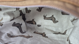 Brooklyn Bag klein bruin leer